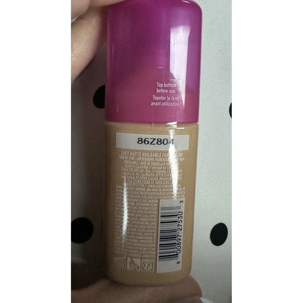 NYX PROFESSIONAL MAKEUP MAKE'EM Wonder 1.01 Fl Oz  Foundation Natural Beige 16